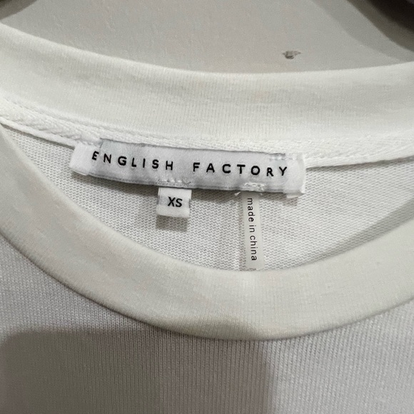 English Factory Scalloped Hem Shirt - Picture 4 of 4